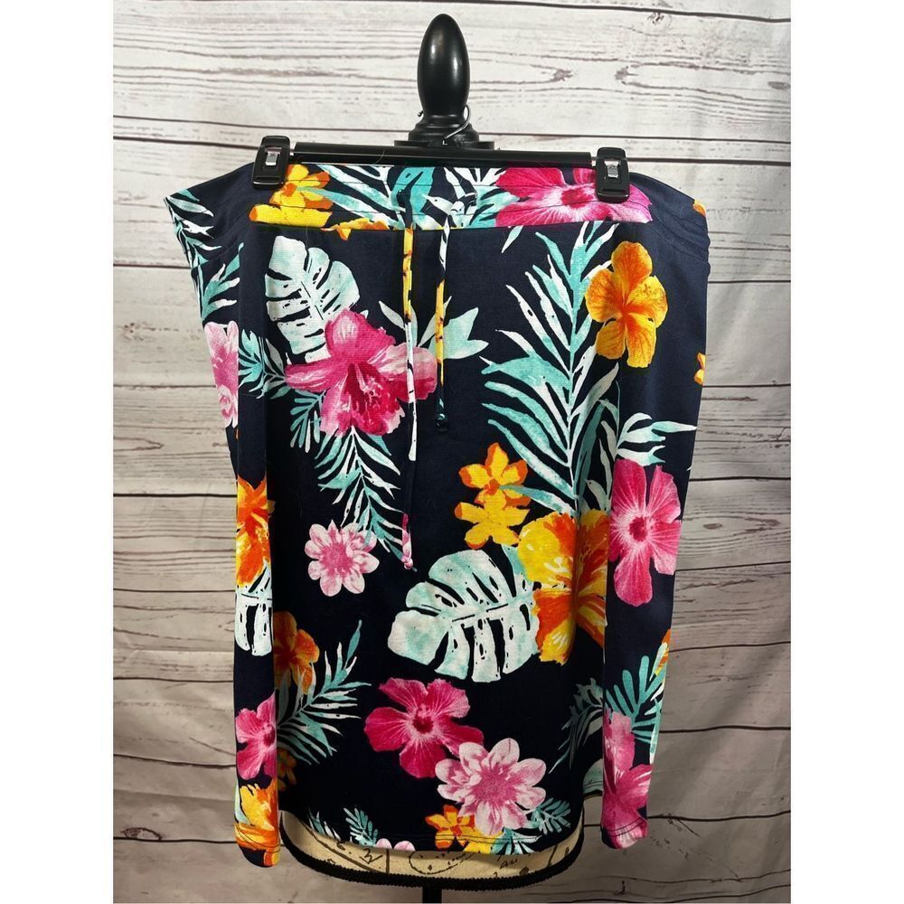 Agnes & Dora 2XL flowered skirt with tie - 2571